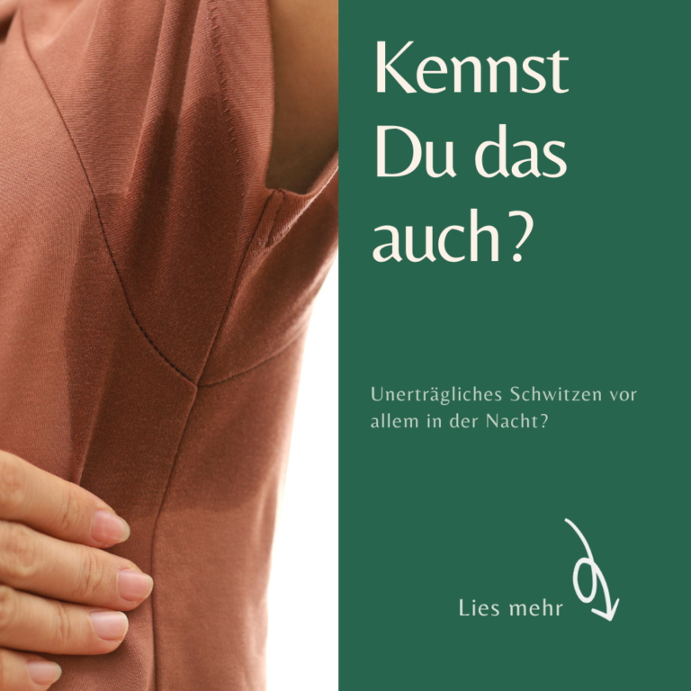 Unerträgliches Schwitzen in der Nacht?